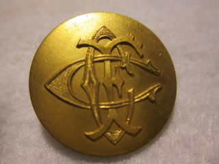 Antique Button Civil War Era 1864 - 1865 Mermod & Jaccard Jewerly Read photo