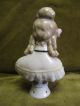 German Porcelain Wallendorf Half Doll / Demi Figurine Height 14,  4cm Figurines photo 2