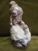 German Porcelain Wallendorf Half Doll / Demi Figurine Height 14,  4cm Figurines photo 3