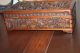Antique Chinese Carved Wood Box - Highly Carved Multi Figure Boxes photo 4