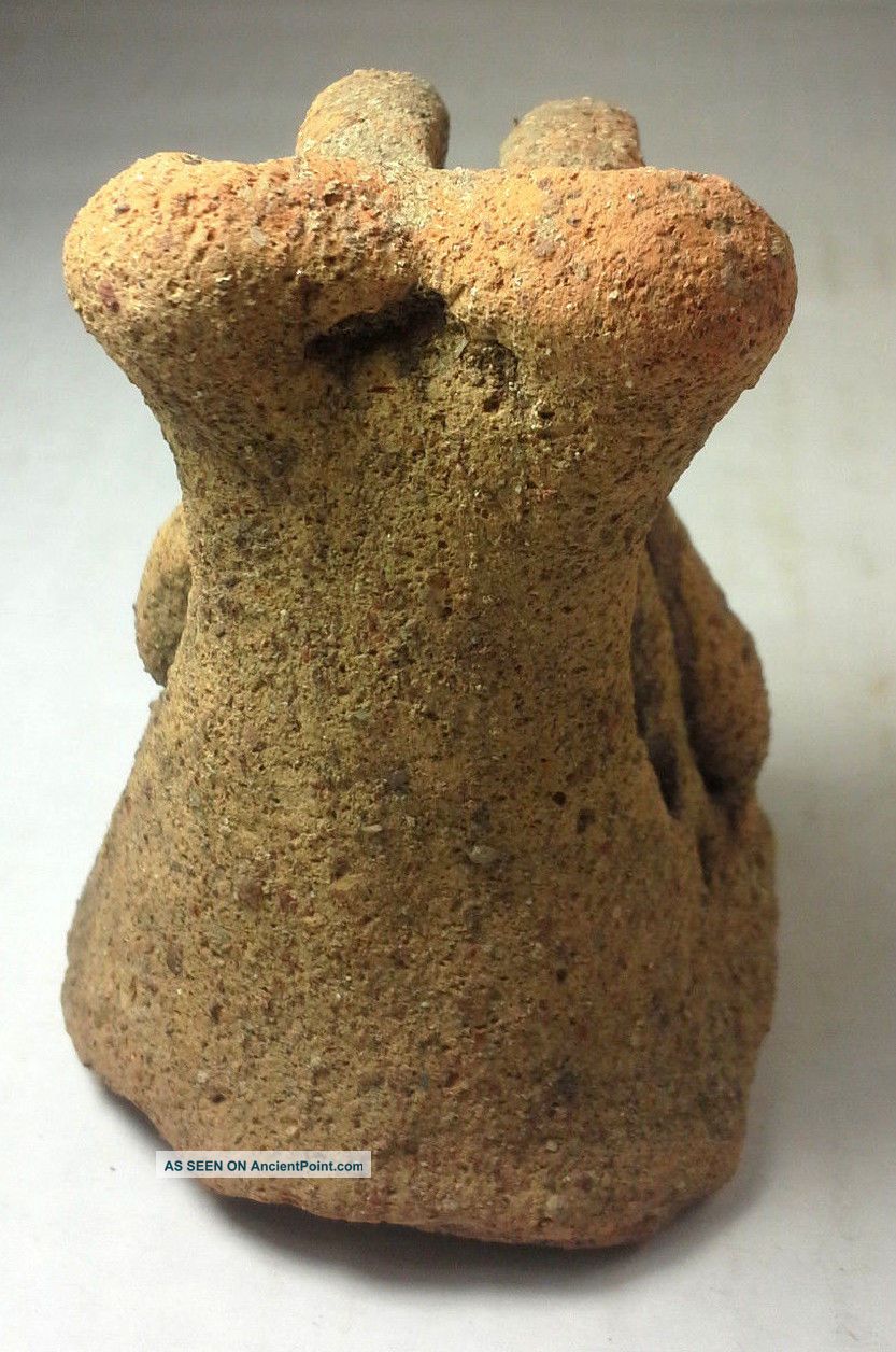 Authentic Pre - Columbian Artifact Mayan Figural Terracotta Animal Alligator Snake The Americas photo