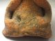 Authentic Pre - Columbian Artifact Mayan Figural Terracotta Animal Alligator Snake The Americas photo 3