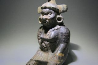 Pre - Columbian Mayan Figure Ceramic Goddess Wtl Test X - Mas Special Price Offerwow photo