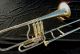 Rare 1884 C.  G.  Conn Valve - Slide Hybrid Trombone Brass photo 2