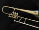 Rare 1884 C.  G.  Conn Valve - Slide Hybrid Trombone Brass photo 3
