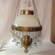 B&h Jeweled Victorian Hanging Library Kerosene Oil Lamp Chandelier Rare Ornate Chandeliers, Fixtures, Sconces photo 8