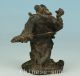 Asian Chinese Old Bronze Hand Carved Exorcism A Great God Statue Collectables Other Antique Chinese Statues photo 2