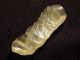 Ancient Translucent Prismatic Blade Made From Libyan Desert Glass Egypt 2.  49gr Neolithic & Paleolithic photo 3