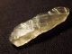 Ancient Translucent Prismatic Blade Made From Libyan Desert Glass Egypt 2.  49gr Neolithic & Paleolithic photo 5