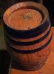 Good Looking Civil War Whisky Barrel Keg Brass Eagle Iron Banded Primitives photo 2
