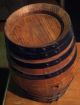 Good Looking Civil War Whisky Barrel Keg Brass Eagle Iron Banded Primitives photo 4