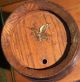 Good Looking Civil War Whisky Barrel Keg Brass Eagle Iron Banded Primitives photo 6