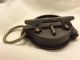 Rare Antique Compass Wrought Iron Civil War Era? Unknown Markings Primitives photo 9