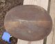 Lg Antique Millinery Rockwell Hat Form Mold Wood Bookend Steampuke Art Industrial Molds photo 2