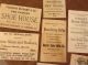 40 Rare 1882 Trade Cards:beverly Ironton Oh,  Iron Mountain Ws,  Quincy Mi,  Attica In Other Mercantile Antiques photo 7
