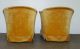 Pair Vintage Mid Century Modern Flared Barrel Back Club Lounge Chairs Post-1950 photo 3