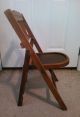 Vintage 1950 ' S Babee Tenda Child’s Wooden Folding Chair - Post-1950 photo 1