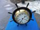 1950’s Vintage Schatz Ships Wheel Clock 8 Day 8 Bell,  Germany Clocks photo 3