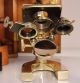 Antique Vintage Bausch & Lomb All Brass Microscope Microscopes & Lab Equipment photo 1