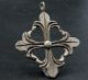 Ancient Medieval Period Silver Decorated Cross Pendant 1400 - 1500 Ad Other Antiquities photo 1