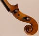 Fine Old Violin Labeled E.  Ceruti 1864 Geige Violon Violino Violine Viola Fiddle String photo 7