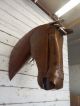 Rustic Welded Metal Life Sized Horse Head Taxidermy Cowboy Western Decor Primitives photo 5