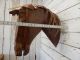 Rustic Welded Metal Life Sized Horse Head Taxidermy Cowboy Western Decor Primitives photo 7