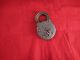 Antique Iron Power Lever Padlock Old Trunk Lock Locks & Keys photo 1