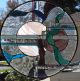 Stained Glass Window Hanging 19 1/4 In Diameter 1940-Now photo 1