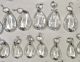 C1930 Antique Pear Shaped Glass Chandelier Light Fixture Prisms (80) - Xc Chandeliers, Fixtures, Sconces photo 1