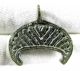 Viking Bronze Moon Crescent - Lunar Amulet /pendant - Wearable - Ab77 Roman photo 2