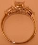Ladies Ring Car Boot Find,  18k White Gold Gp, British photo 4