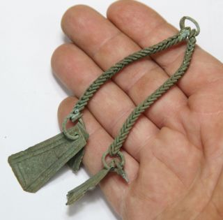 Ancient Vikings.  Bronze Pendants - Amulet.  Great Save. photo