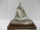 The Sailboat Of Silver980 Of The Most Wonderful Japan.  Takehiko ' S Work. Other Antique Sterling Silver photo 2