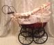 Vintage Victorian Style Metal/wicker/wood,  Toy/baby Doll Carriage/stroller/buggy Baby Carriages & Buggies photo 2