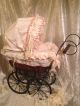 Vintage Victorian Style Metal/wicker/wood,  Toy/baby Doll Carriage/stroller/buggy Baby Carriages & Buggies photo 3