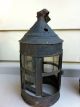 Two Tin Lanterns With Mica - American 19th Century Primitives photo 3