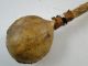 Antique 1800s Sioux American Indian Leather Stone Horse Hair Mallet Hammer Drum Native American photo 1