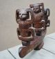 Old Massim Trobriand Island Soul Or Spirit Boat With 3 Figures Guinea Pacific Islands & Oceania photo 1