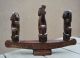 Old Massim Trobriand Island Soul Or Spirit Boat With 3 Figures Guinea Pacific Islands & Oceania photo 2