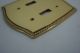 Broadway Supply Solid Brass Switch Plate Covers 2 Gang Traditional Rope Hvy 103 Switch Plates & Outlet Covers photo 2