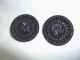 Vintage/antique Black & Bronze Buttons Buttons photo 8