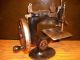 Singer Miniature Sewing Machine Hand Crank Antique Sewing Machines photo 1
