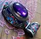 China ' S Old Tibetan Style Blue Zircon Inlay Cloisonne Pendant Worth Collecting Necklaces & Pendants photo 1