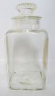 1932 Vtg Crystal Glass Pharmacy Apothecary Medicine Label Bottle Decanter Nr Yqz Bottles & Jars photo 8