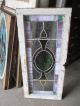 Antique American Stained Glass Transom Window 35 X 16 Architectural Salvage Pre-1900 photo 9