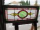 Antique American Stained Glass Transom Window 35 X 16 Architectural Salvage Pre-1900 photo 1
