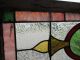 Antique American Stained Glass Transom Window 35 X 16 Architectural Salvage Pre-1900 photo 2