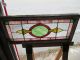 Antique American Stained Glass Transom Window 35 X 16 Architectural Salvage Pre-1900 photo 5