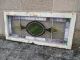 Antique American Stained Glass Transom Window 35 X 16 Architectural Salvage Pre-1900 photo 7